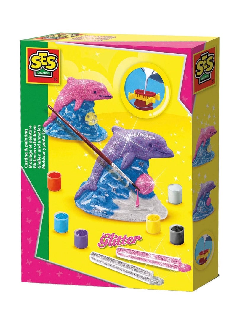 SES - Casting & Painting Glitter Dolphin - 01286
