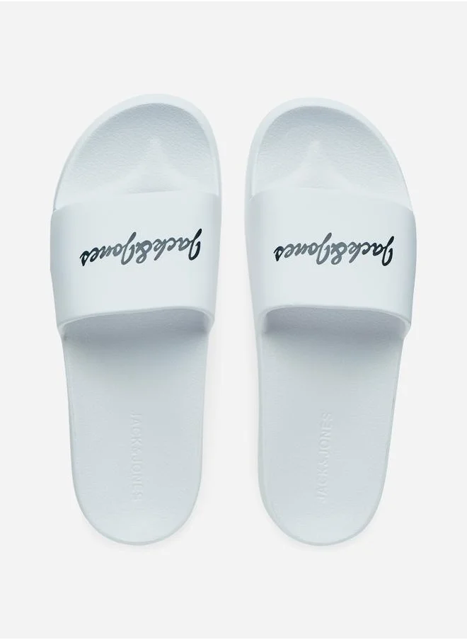 JACK & JONES Jerry Moulded Logo Slider