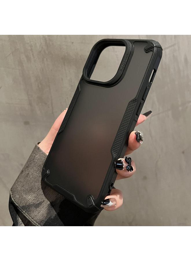 زبون جراب لهاتف iPhone 12 Pro Max بحافة مضادة للانزلاق وملمس ضبابي - Image 4