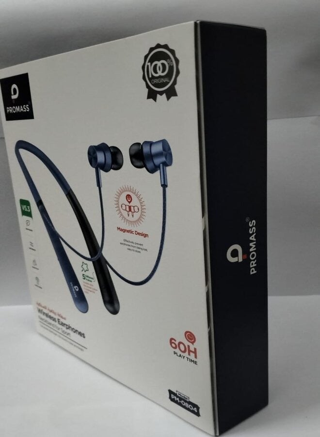 بروماس سماعة أذن لاسلكية بسوار للرقبة للرياضة. - Image 2