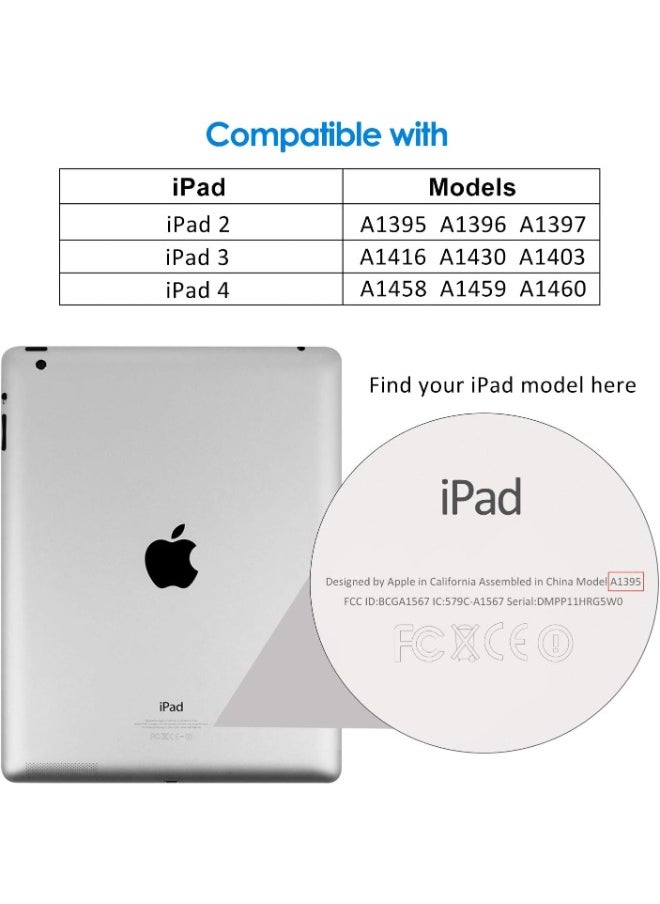 Screen protector for iPad 2, 3 and 4 (old versions), with a layer of tempered glass - transparent