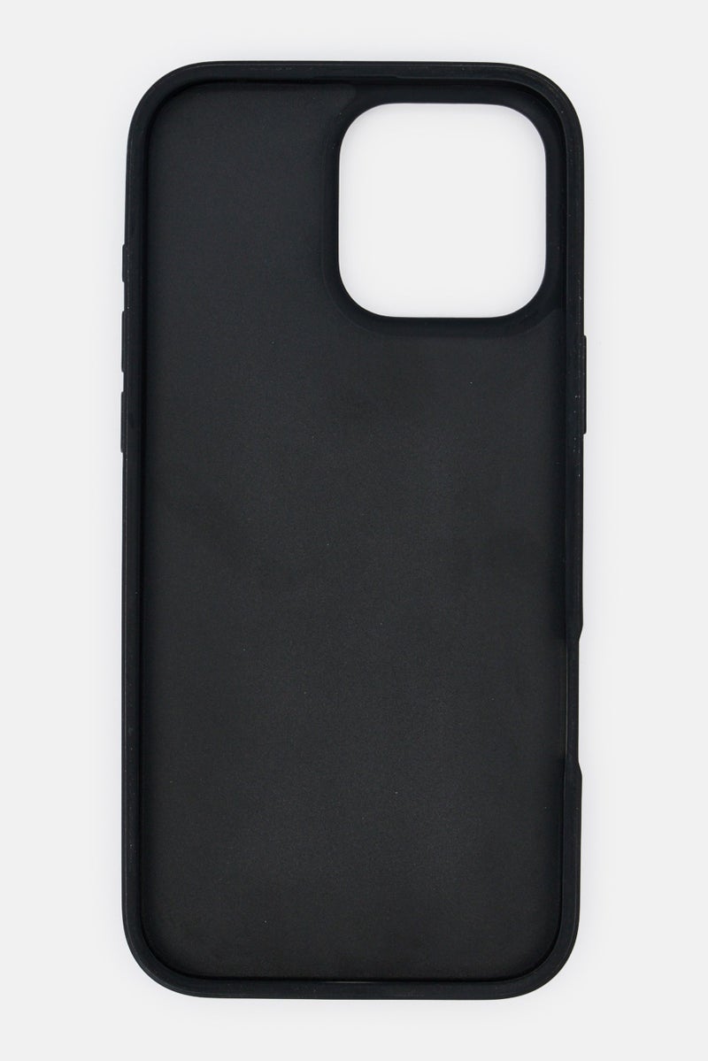 LEVELO حافظة واقية لآيفون 16 برو ماكس مورفيكس كويرو جريب ستاند، سوداء - Image 3