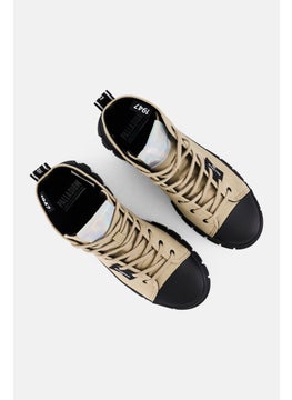 PALLADIUM Women Revolt Hi Tx Lace Up Ankle Boots, Khaki  - Image 3