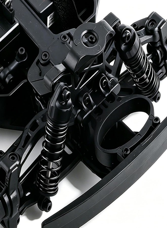 ZRRC RC Progressive Shock Spring Set for Arrma Grom 1/14 Typhon 1/16 Mojave 1/18 Granite, Soft Initial then Stiffer to Prevent Bottom Out, 38mm Upgraded Suspension Springs, Black - Image 5