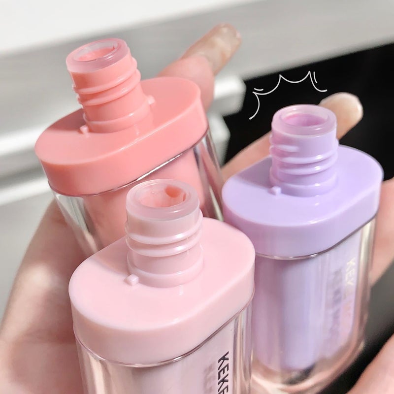 Kekemood Gummy Jelly Lip Glaze Water Gloss Crystal Color Long-Lasting Moisturizing Pouty Lips Student Party Lipstick - Image 4