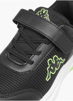 Kappa Boys' Logo Print Sports Shoes With Hook And Loop Closure  - Image 4