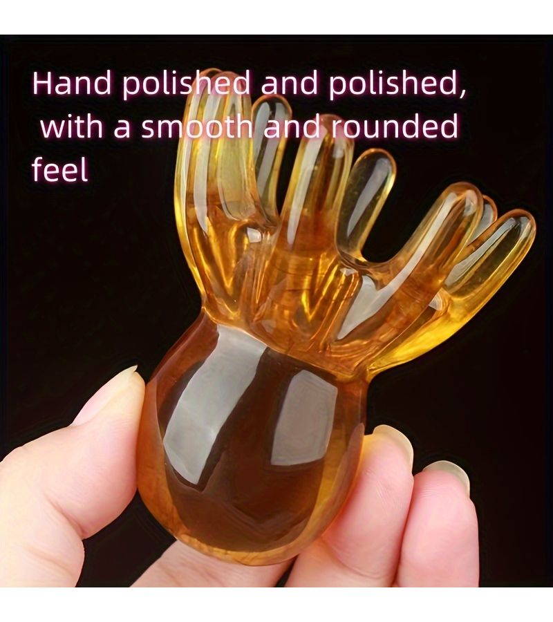 1pc Random Color Octopus Head And Body Relaxing Large Wide Tooth Hair Growth Decompression Tool Portable Acupoint Comb Decorative Ornament Massage Tool Gua Sha Tool - Image 5