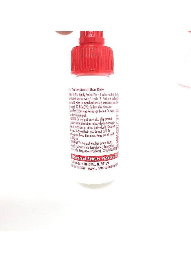 Salon Pro Salon Pro White Hair Bonding Glue [Super Bond] 1 Oz,Pack of 3  - Image 2