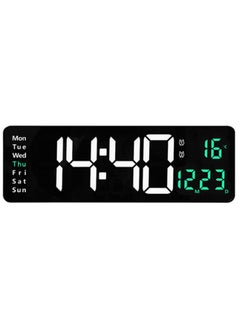 Crony CRONY 6626 Electronic Clock Living Room Wall-Mounted Large Screen Display LED Digital Clock  - Image 1
