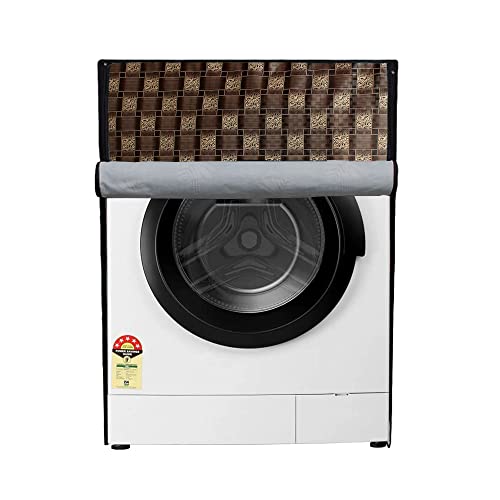 Wings Star Front Load Washing Machine Cover for LG 6.5 Kg & 8Kg (60cmsX60cmsX86cms) | Waterproof & Dust-Proof Front Load Washing Machine Cover For LG | Washing Machin Cover, KUM40 - Image 4