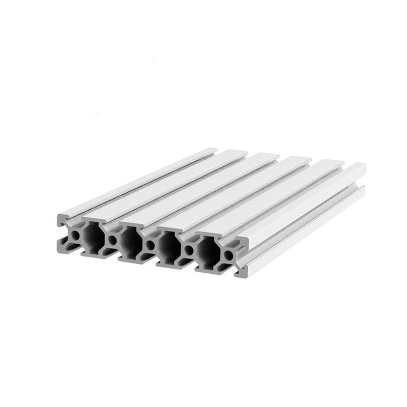 RAHBI 2pcs 20100 T Aluminum Profile Extrusion Anodized Linear Rail 100-1200mm European Standard F DIY CNC 3D Printer Engraving Machine Leisurely(Size:250mm) - Image 1
