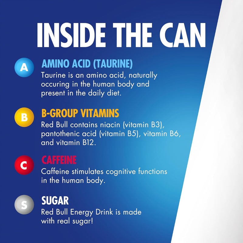 Red Bull ريد بول النسخة الوردية مشروب الطاقة، التوت البري، 8.4 أونصة سائلة، عبوة من 4 علب - Image 5