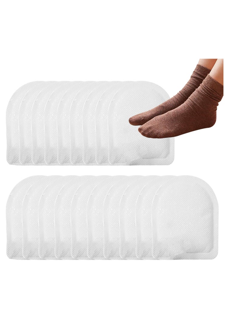 SYOSI Long Lasting Foot Warmer Pads, 10 Pairs Toe Warmers, Instant Insoles Foot Warmers, Feet Warmers, Long Lasting Heat to 8 Hours, for Camping Fishing Outdoor Office - Image 5