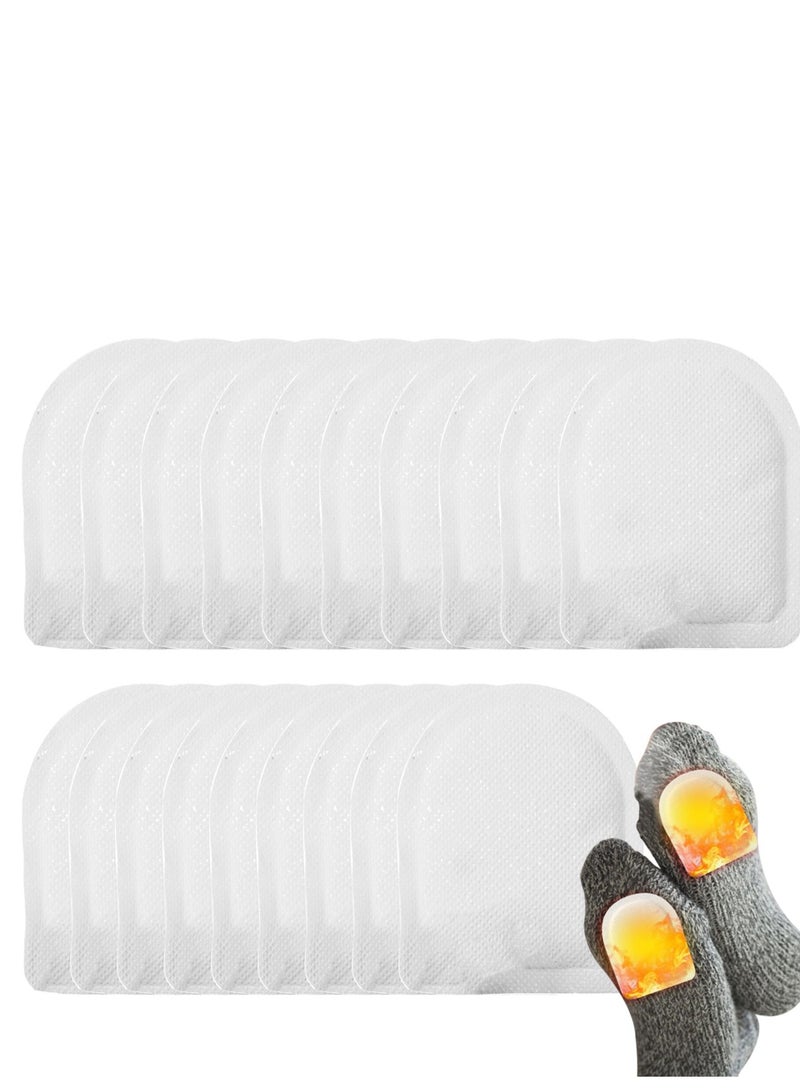 SYOSI Long Lasting Foot Warmer Pads, 10 Pairs Toe Warmers, Instant Insoles Foot Warmers, Feet Warmers, Long Lasting Heat to 8 Hours, for Camping Fishing Outdoor Office - Image 2