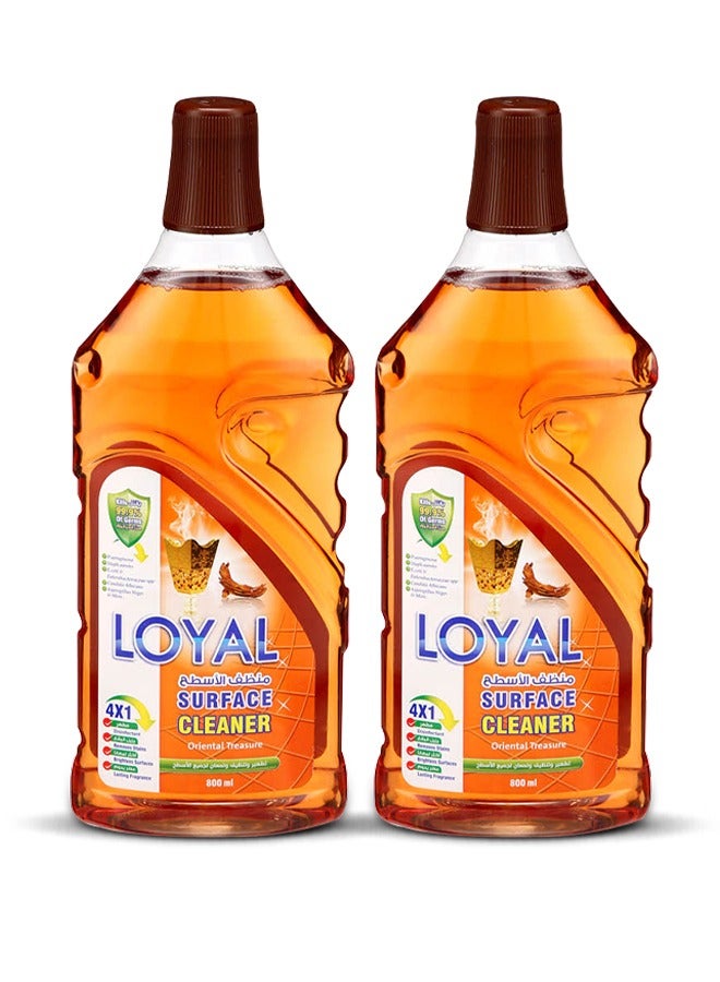 loyal Surface Cleaner Liquid, Oriental Treasure 2x800ml - Image 2