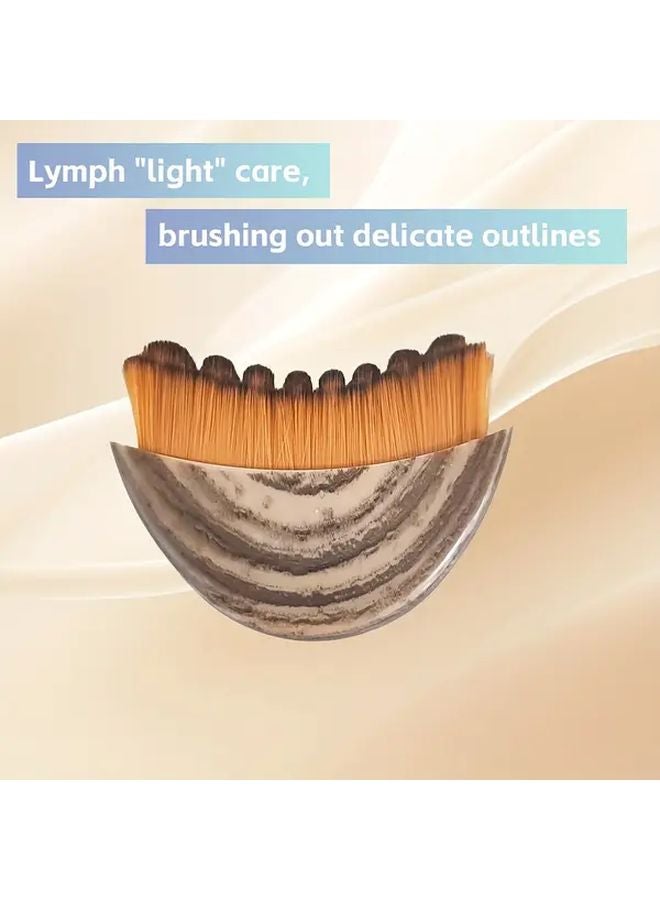 فرشاة تدليك الوجه اللمفاوية - موديل فردي لتنحيف الوجه والعناية بالرقبة - Image 2