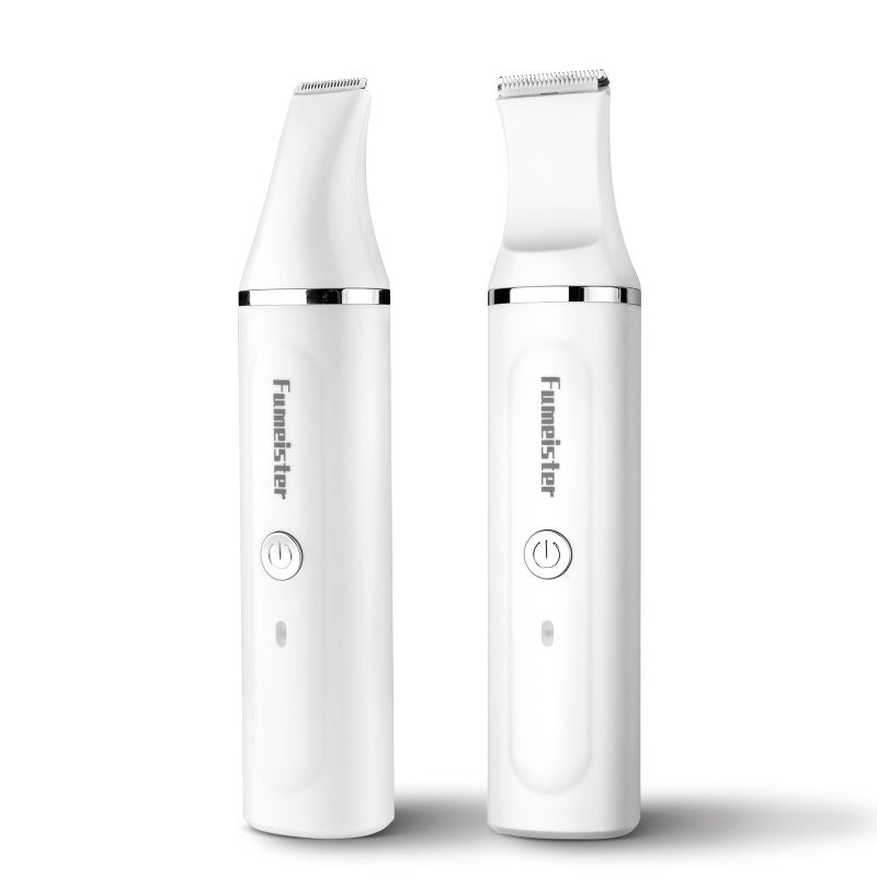 Fumeister Dog Clippers for Grooming, Cordless Waterproof Dog Hair Trimmer with Type-C Charging, Low Noise for Trimming Cats & Dogs' Specific Areas Around Paws, Eyes & More (White) - Image 2