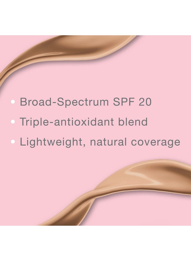 Neutrogena Healthy Skin Liquid Makeup Foundation Broad Spectrum Spf 20 Sunscreen Lightweight & Flawless Coverage Foundation With Antioxidant Vitamin E & Feverfew 105 Caramel 1 Fl. Oz  - Image 4