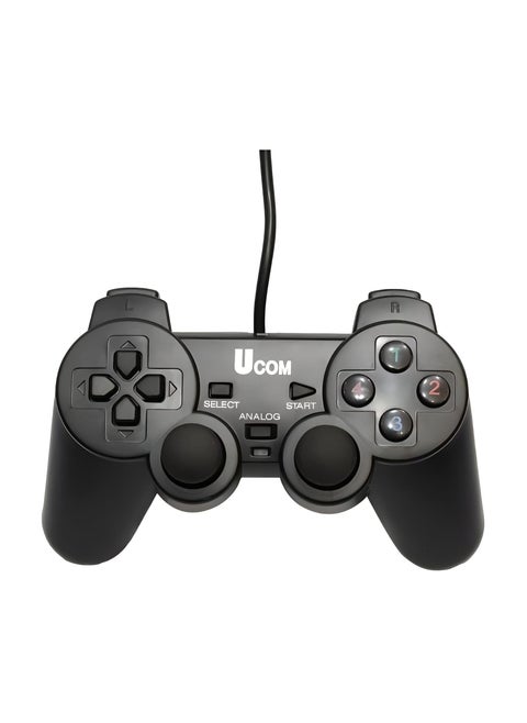 PC Dual Shock Joypad Wired Vibration Gaming Controller