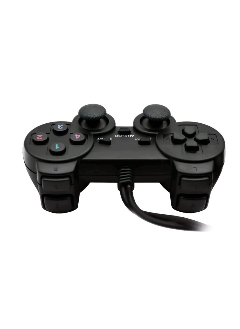 Ucom - PC Dual Shock Joypad Wired Vibration Gaming Controller - Image 1