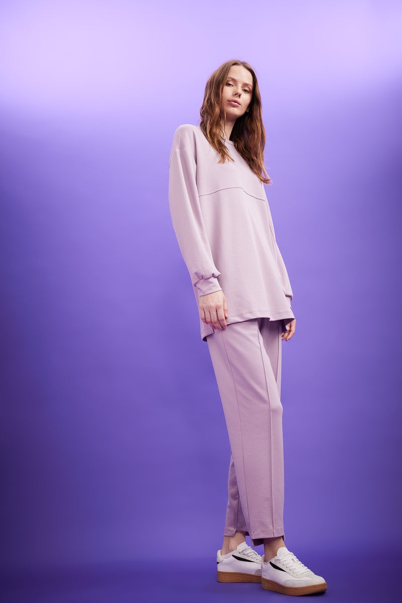 DeFacto Pink Woman Carrot Fit Sweatpants Casual - Image 3