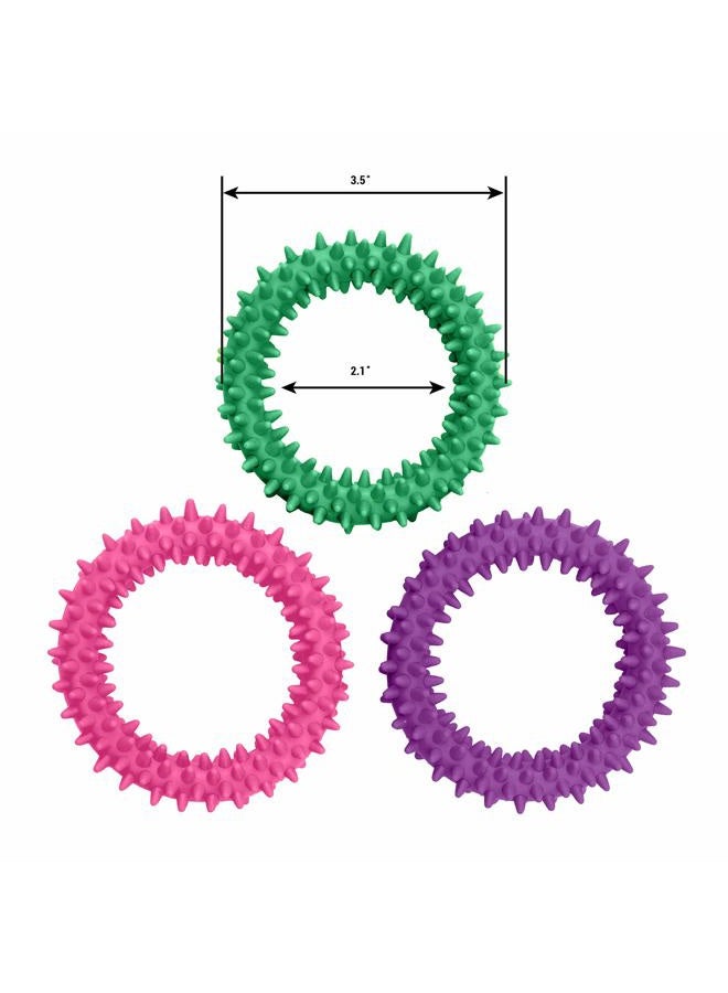Pick A Toy حلقة حسية ولعبة فidget 3 وردي أرجواني أخضر - Image 2