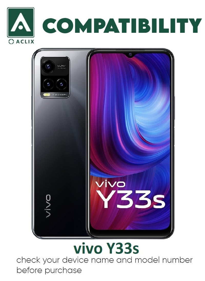 ACLIX 4 Pieces Antistatic ESD Dustproof Premium Quality High Definition Tempered Glass Screen Protector Designed For vivo Y33s - Image 3