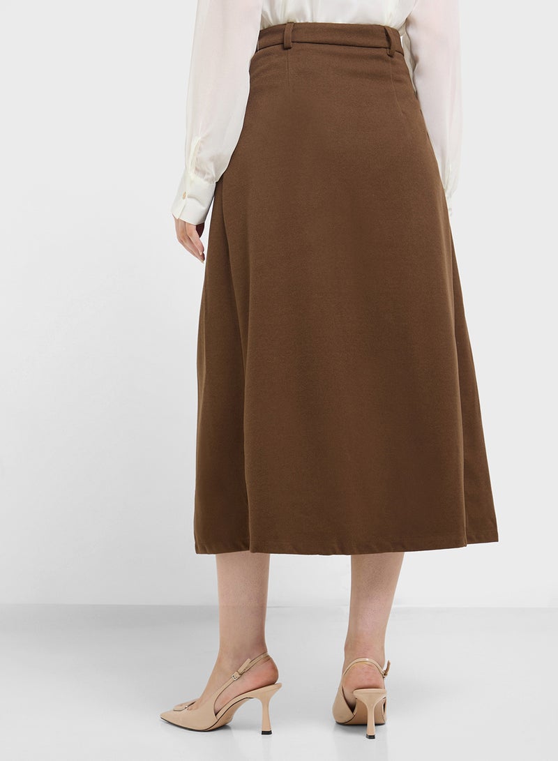 ELLA Box Pleat Skirt  - Image 3