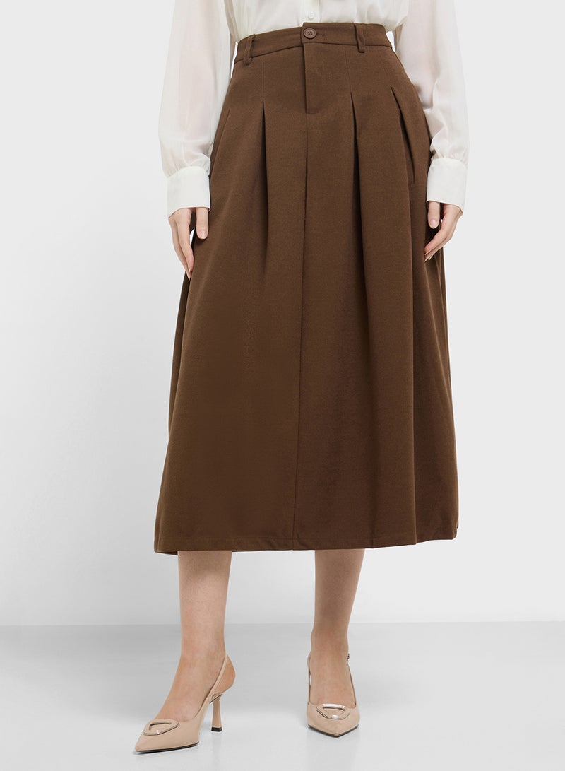 ELLA Box Pleat Skirt  - Image 2