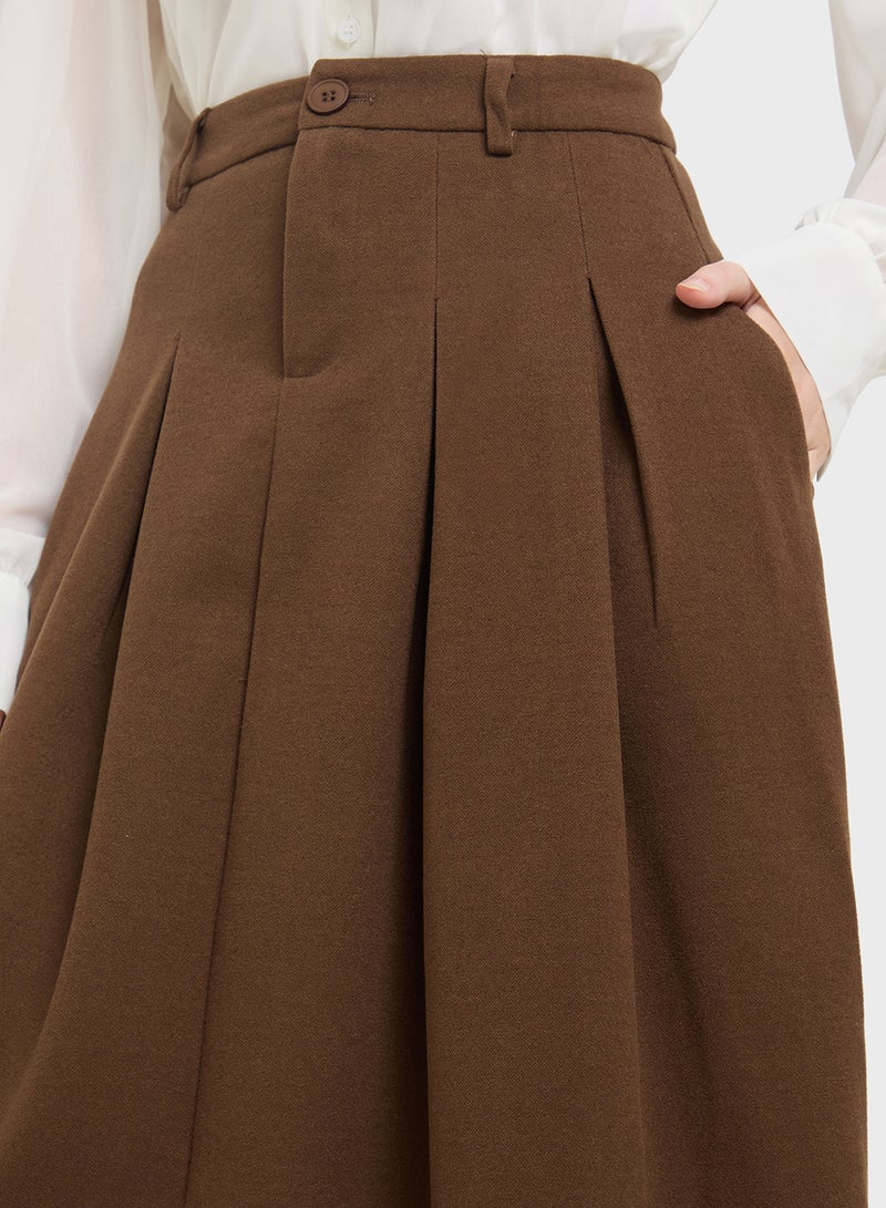ELLA Box Pleat Skirt  - Image 4