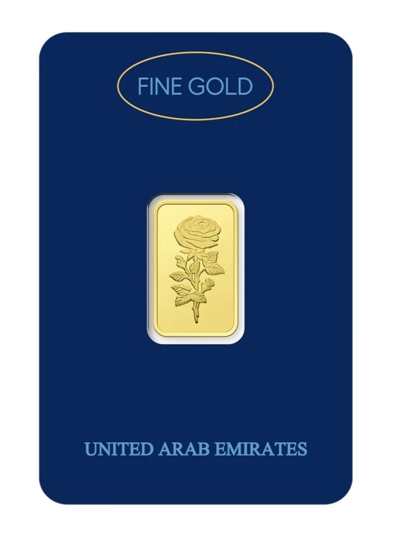 KHUSHBOO JEWELS FINE GOLD BAR 5g 24K 999.9 PURE - Image 1