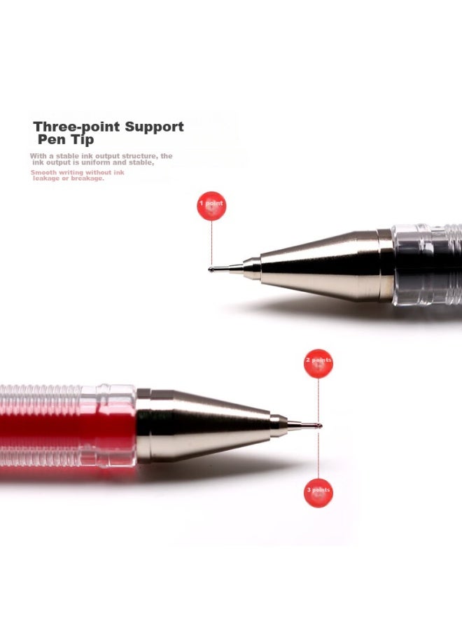 PILOT Gel Ink Pen, Fine Point, Signature Pen, Student Simple Exam Pen, Bllh-20c 0.4mm Black, 12-pack - Image 5