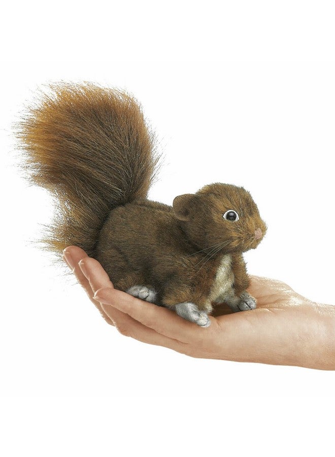 Folkmanis Mini Red Squirrel Finger Puppet Multi-colored, 1 EA - Image 1