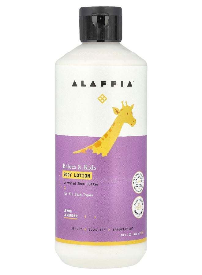 Babies & Kids Body Lotion Lemon Lavender 16 fl oz (473 ml)