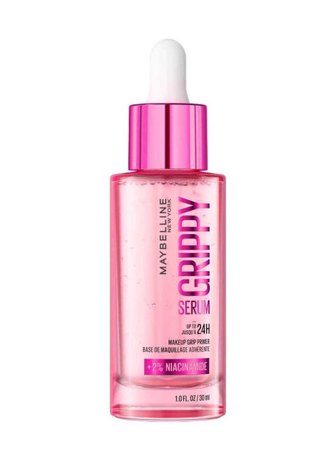 Grippy Serum Primer, Hydrating Makeup Primer With 2% Niacinamide For Up To 24Hr Make Up Wear, Clear, 30Ml