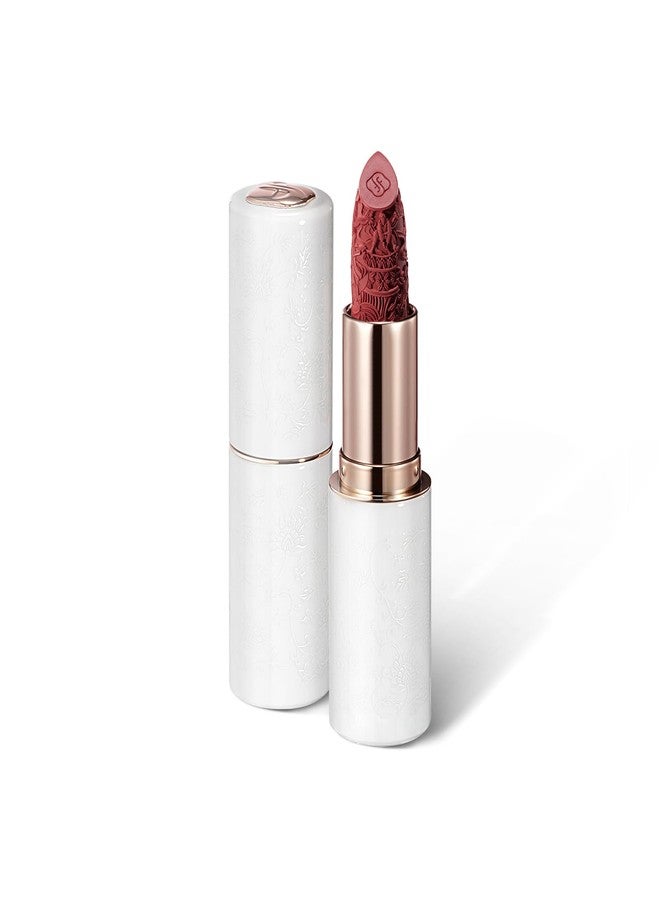 FLORASIS Blooming Rouge Porcelain Lipstick (M523 Plum Royale) - Image 1