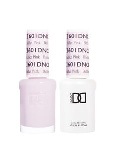 DAISY DND DND Gel Polish Set, Pink Collection, UV/LED Gel Polish and Air Dry Nail Lacquer, Matching Chip-Free Polish Duo, 601 Ballet Pink, 0.5 Fl Oz  - Image 1
