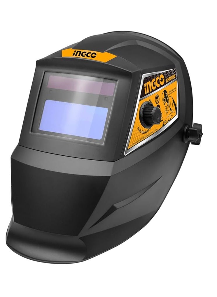 INGCO Auto Darkening Welding Helmet with Dark State Adjustable Shade DIN9-13 for Mig Tig Arc Weld Grinding Welder Mask AHM008 - pzsku/ZD61DBA6F0CDFA5E617B5Z/45/_/1735328669/15a53593-c08e-407a-8167-73fd686f410c