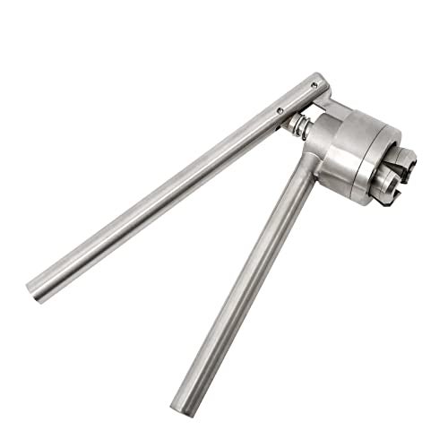 HighFree 20mm Vial Crimper, Manual Sealer Hand Sealing Machine with 10 Set of 10ml Vials + Stopper + Caps, Handheld Vial Crimper for Crimping 20mm Diameter Plastic-Aluminum Flip Caps - Image 2