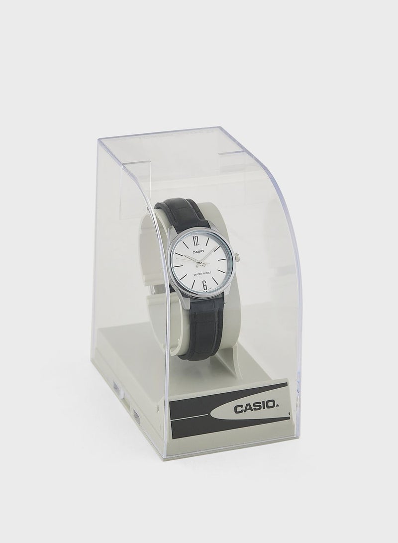 CASIO Pu Strap Analog Watch - Image 5
