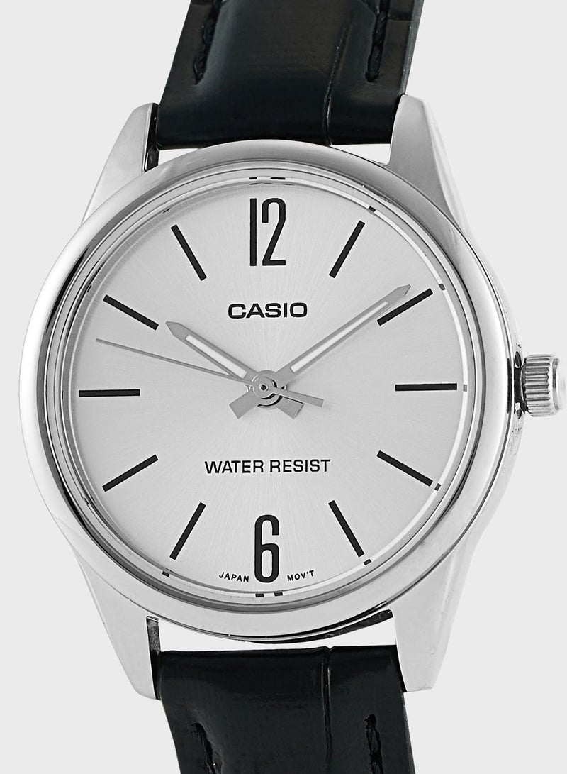 CASIO Pu Strap Analog Watch - Image 2
