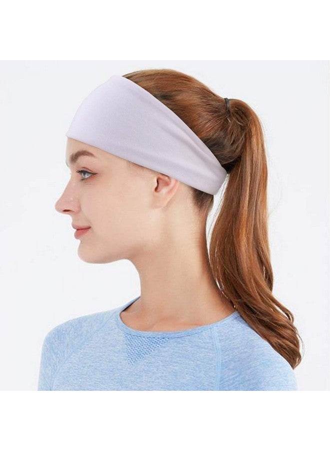Loquat 6 Pack Yoga Sports Headbands For Women Elastic Non-Slip Headbands Running Workout Hair Bands - Image 3