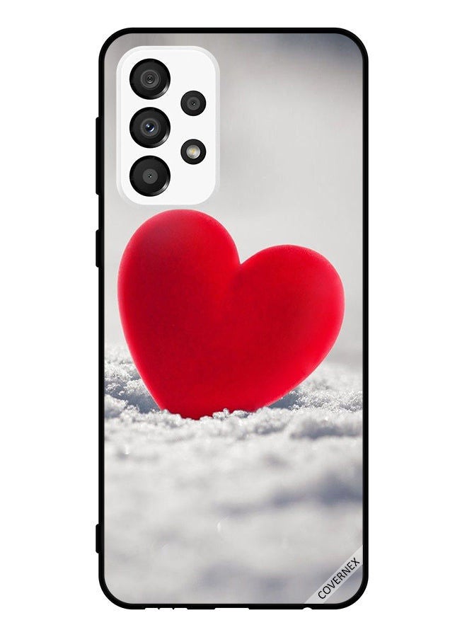 Covernex غطاء حماية لجهاز سامسونج جالاكسي A33 5G بشكل قلب جميل - Image 1