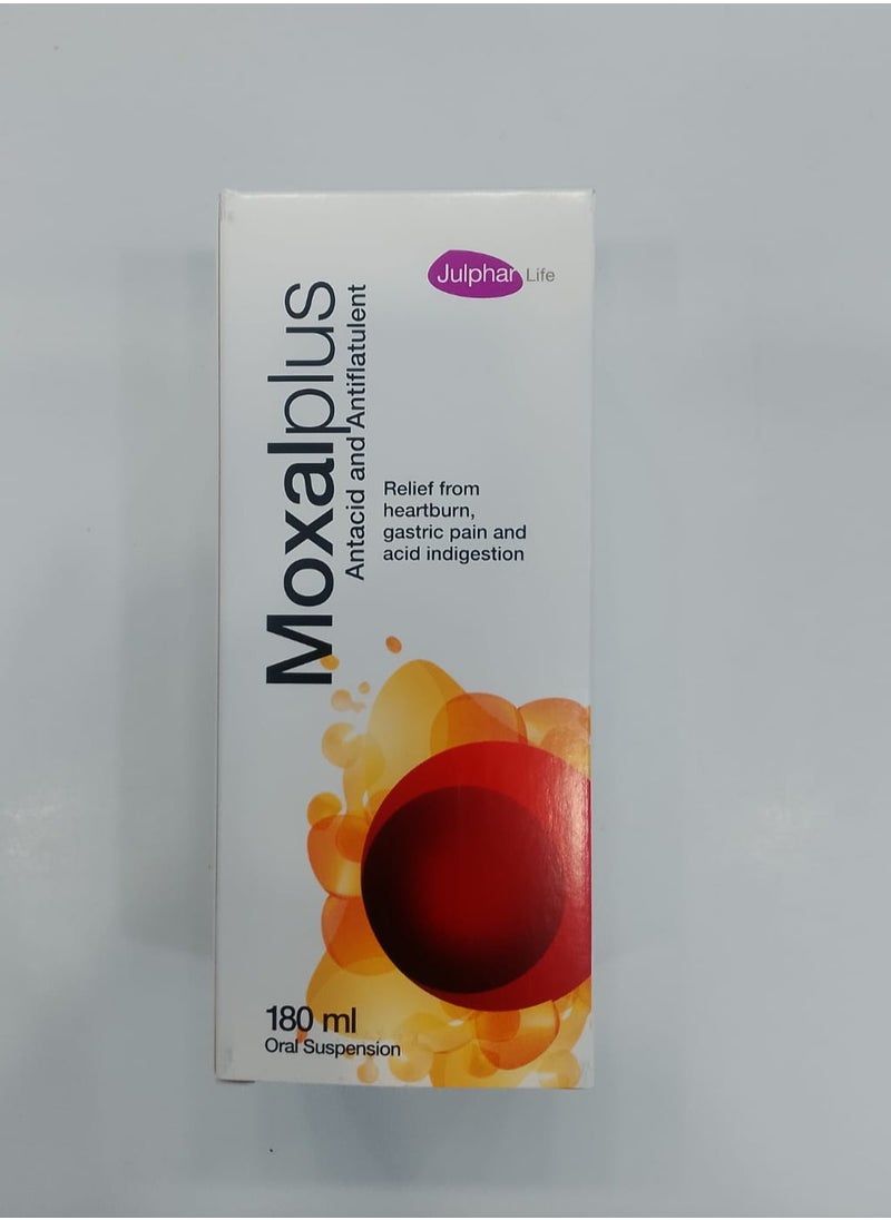 Julphar Life MOXAL PLUS SUSPENSION 180ML 