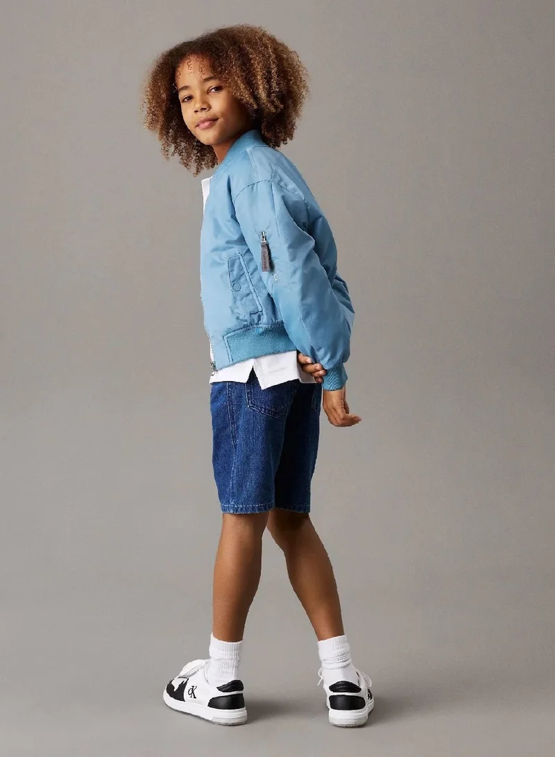 كالفن كلاين جينز شورت دنيم بقصة مريحة