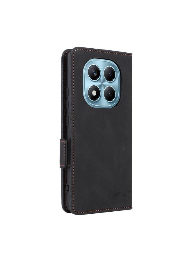 S-TOP Case For Redmi Note 14 Pro 4G Magnetic Clasp Leather Phone Case - Image 3