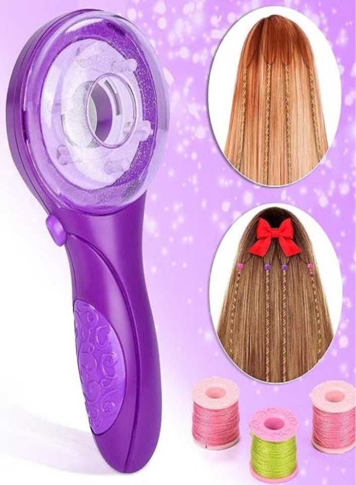 أداة تجديل الشعر الأوتوماتيكية، أداة تجديل الشعر الأوتوماتيكية للأطفال، أداة تجديل الشعر بنفسك مع خرز مجوهرات الشعر، أداة تجديل الشعر للفتيات - Image 4