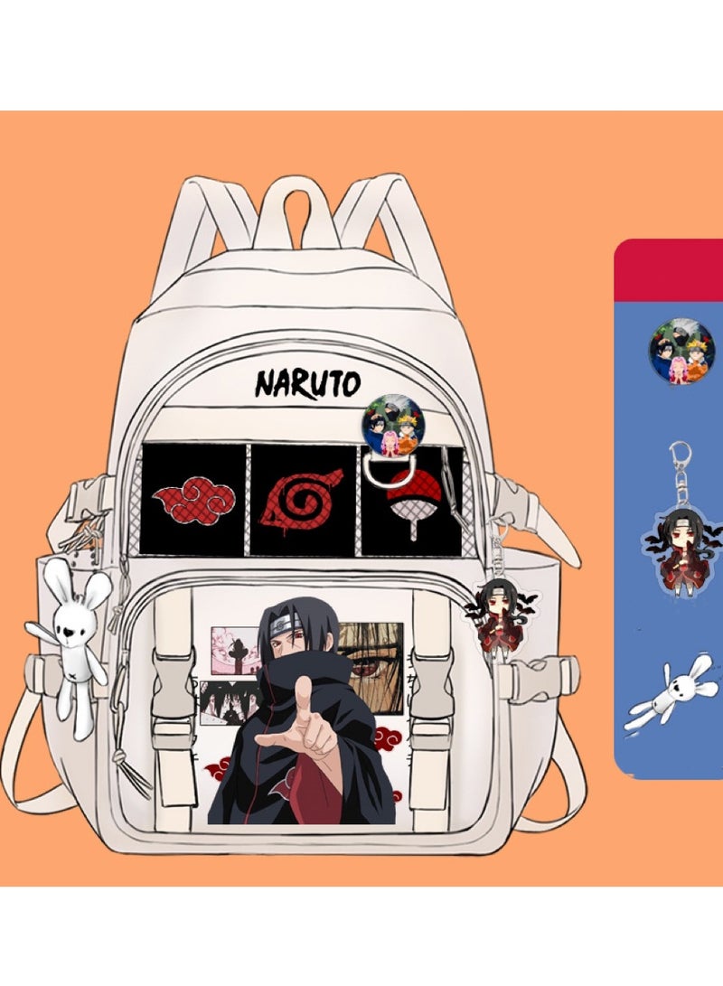 KUYING Naruto Backpack Anime Backpack  - Image 1