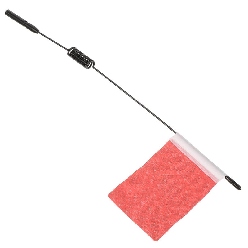 RC Car Antenna Flagpole Decoration Accessory Metal Antenna Flag - Image 2