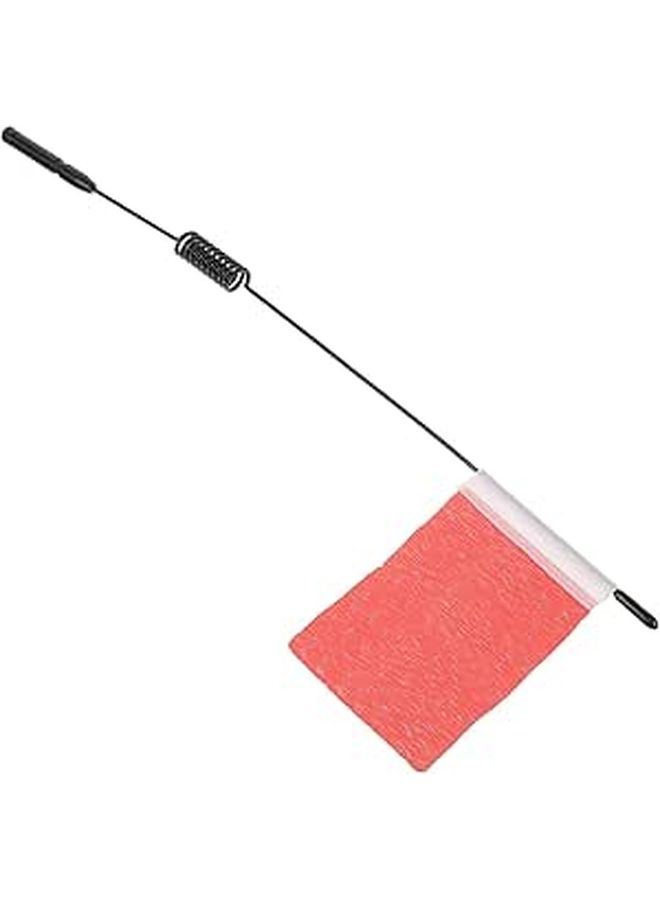 RC Car Antenna Flagpole Decoration Accessory Metal Antenna Flag - Image 1